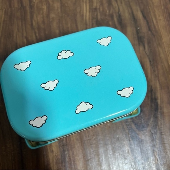 Vintage tin box company double handle tin- Geese Farm Scene - Picture 9 of 9